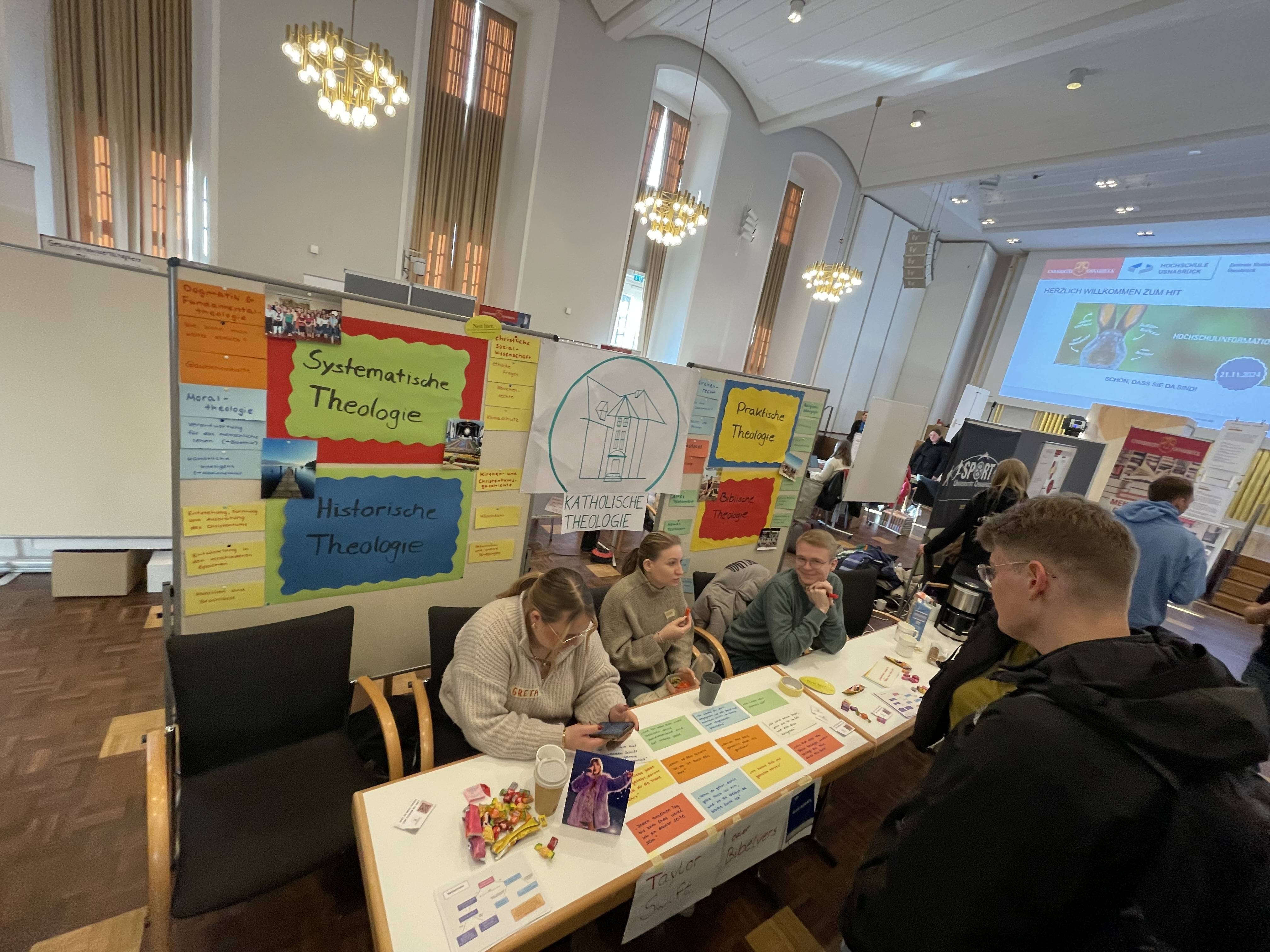 Bild vom Stand der Fachschaft katholische Theologie